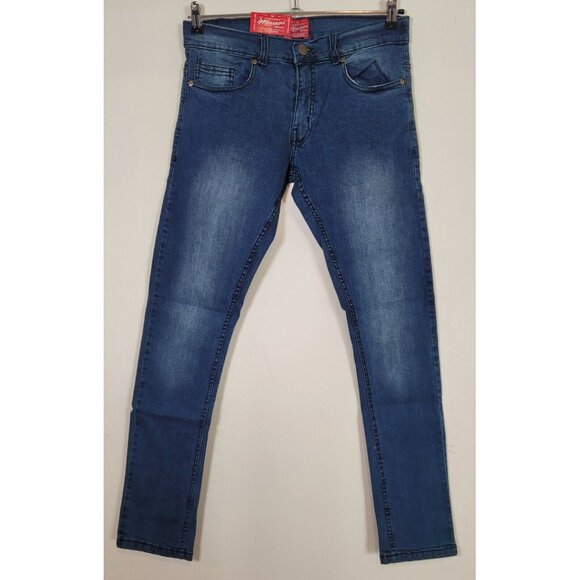 Mousai Men's Size 30 x 32 Medium Blue Jeans New with Tags MSRP - $69.00 - Picture 1 of 11